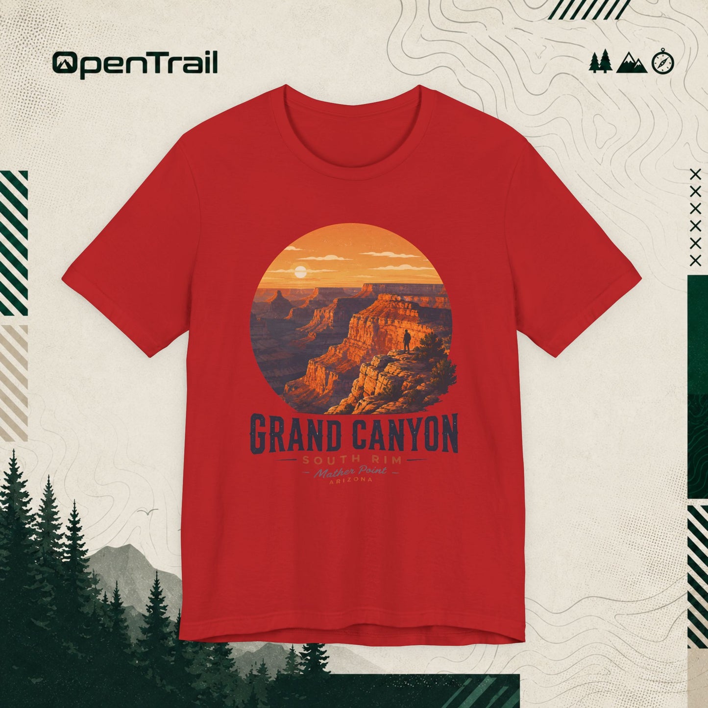 Grand Canyon Shirt, Mather Point National Park T-Shirt