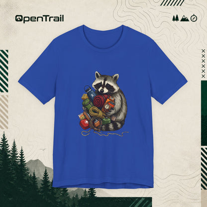 Raccoon Camping T-Shirt