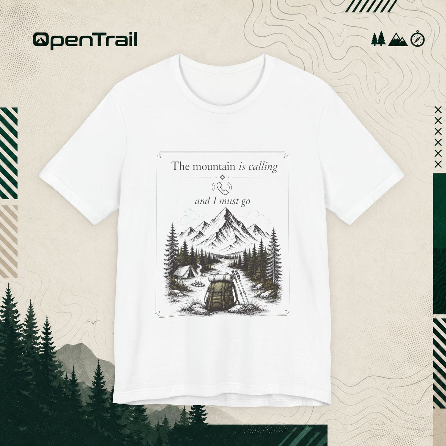 The Mountain Is Calling T-Shirt