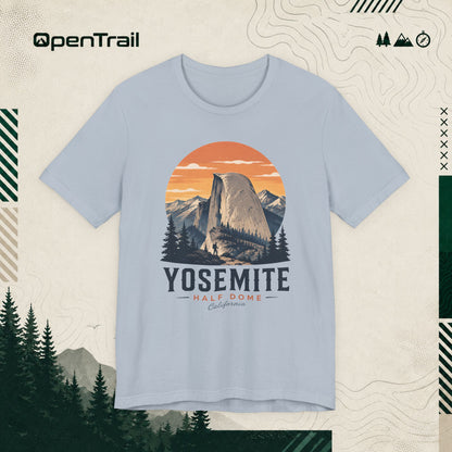 Yosemite Shirt, Half Dome California Tee, Vintage National Park T-Shirt