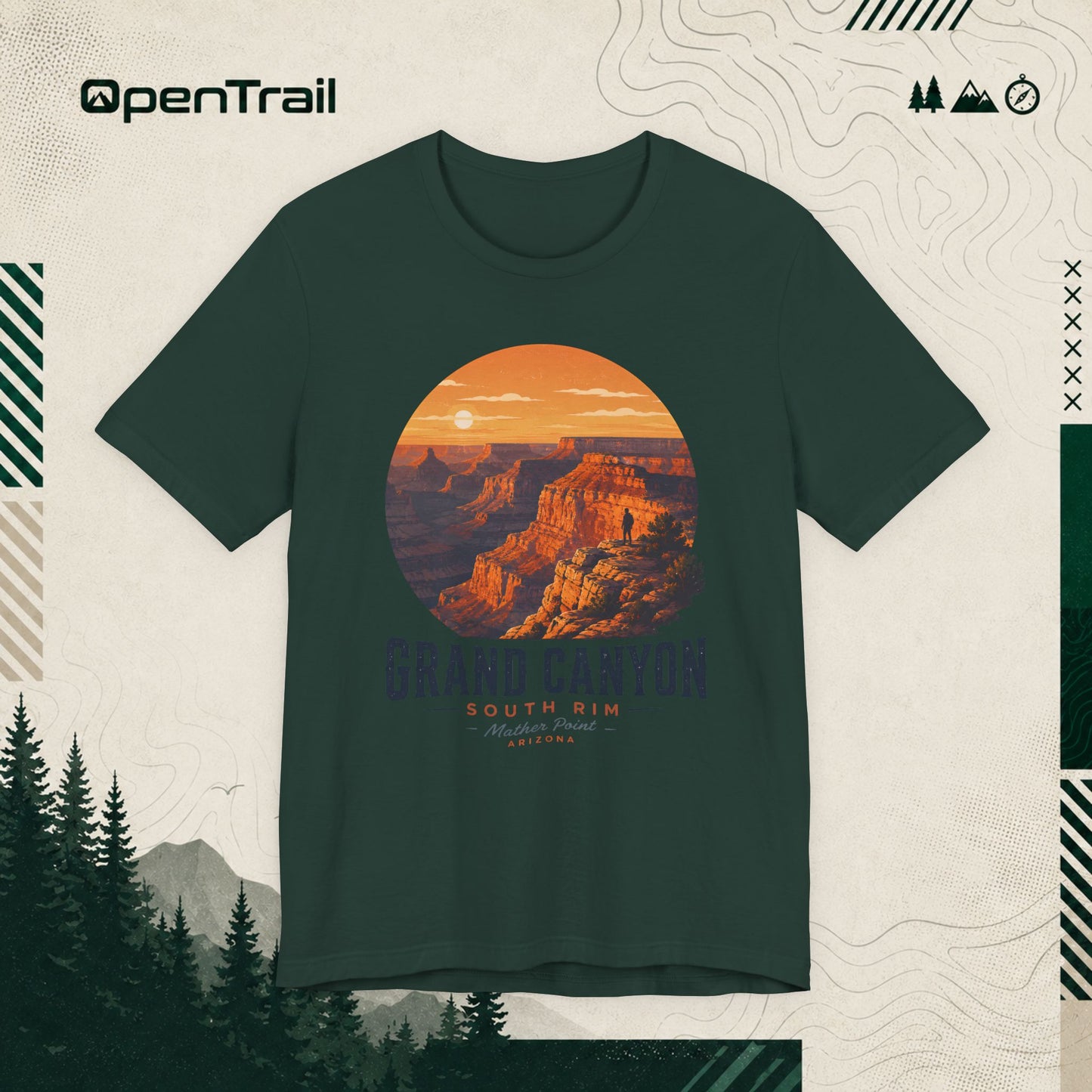 Grand Canyon Shirt, Mather Point National Park T-Shirt
