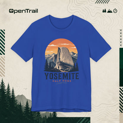 Yosemite Shirt, Half Dome California Tee, Vintage National Park T-Shirt