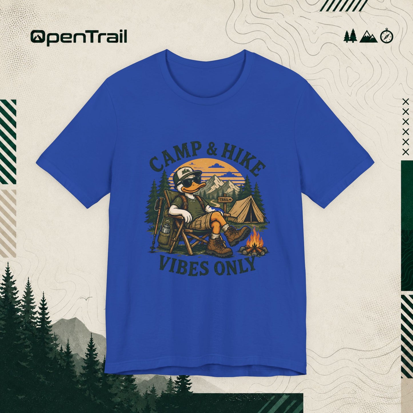 Trail And Hike Duck T-shirt