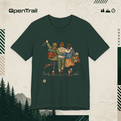 Gone Hiking Shirt, Women Outdoor Adventure T-Shirt
