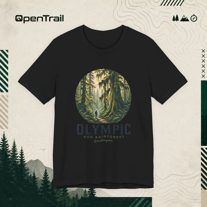 Olympic Shirt, Vintage National Park T-Shirt