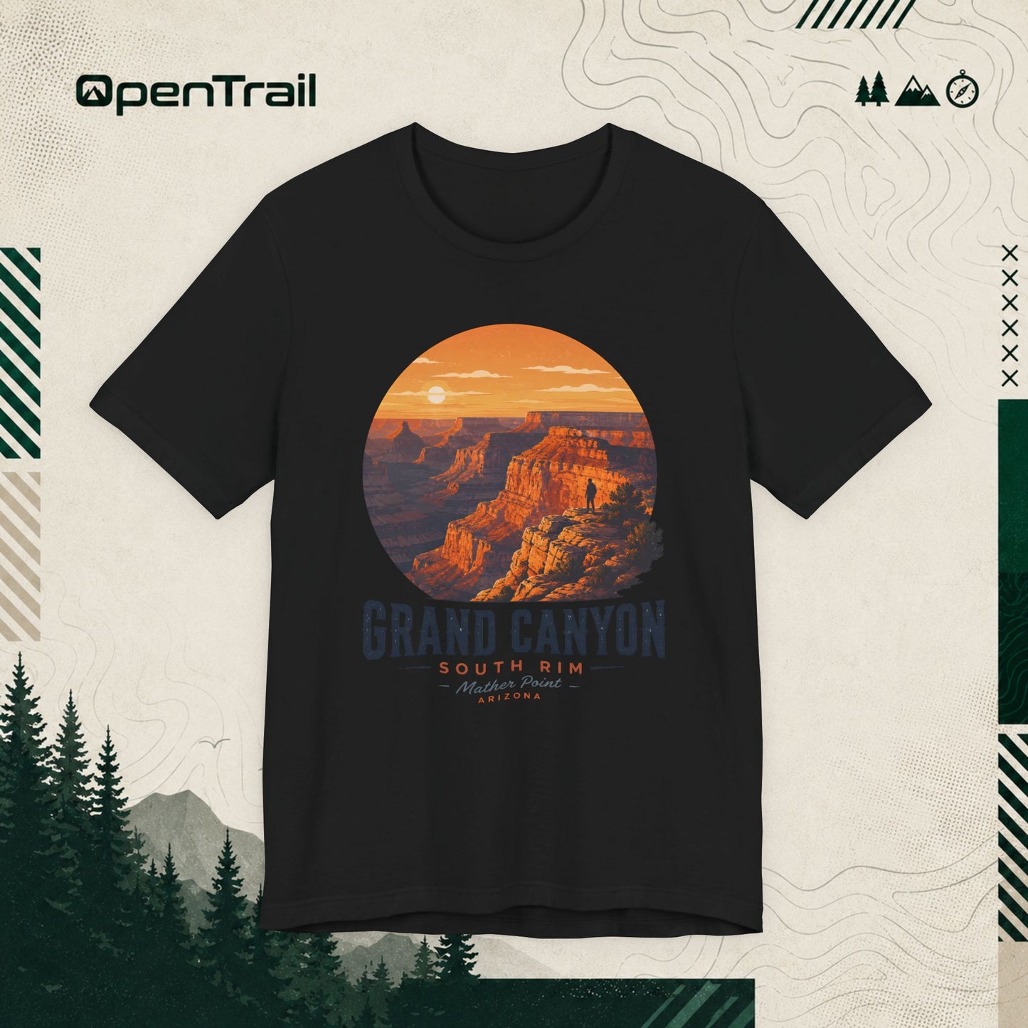 Grand Canyon Shirt, Mather Point National Park T-Shirt
