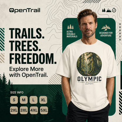 Olympic Shirt, Vintage National Park T-Shirt