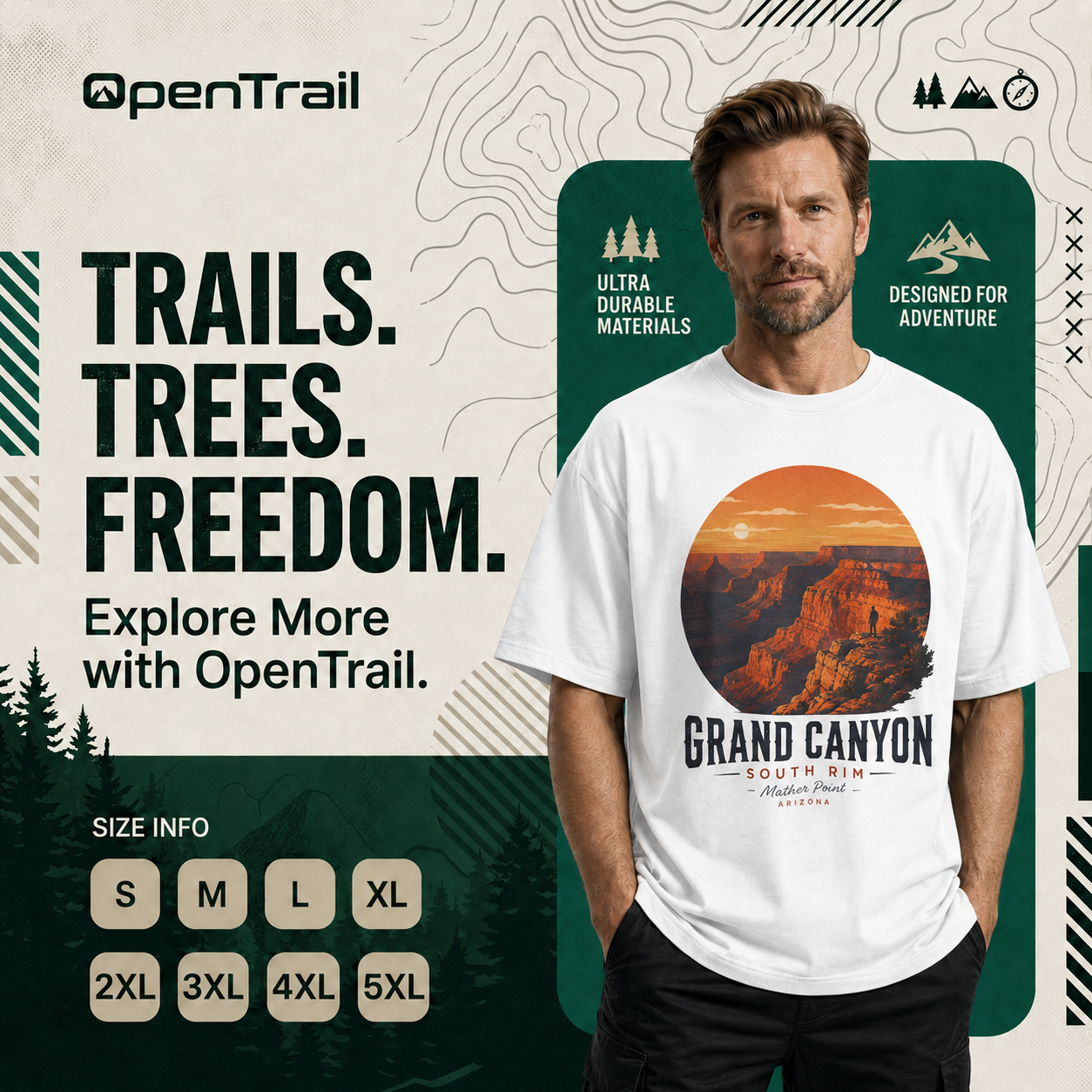 Grand Canyon Shirt, Mather Point National Park T-Shirt