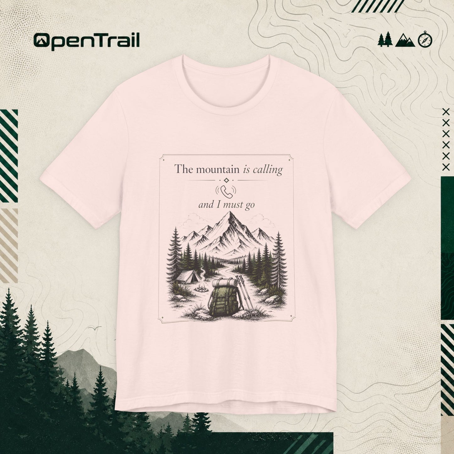 The Mountain Is Calling T-Shirt