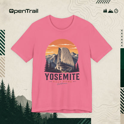 Yosemite Shirt, Half Dome California Tee, Vintage National Park T-Shirt