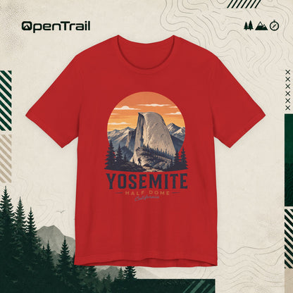 Yosemite Shirt, Half Dome California Tee, Vintage National Park T-Shirt