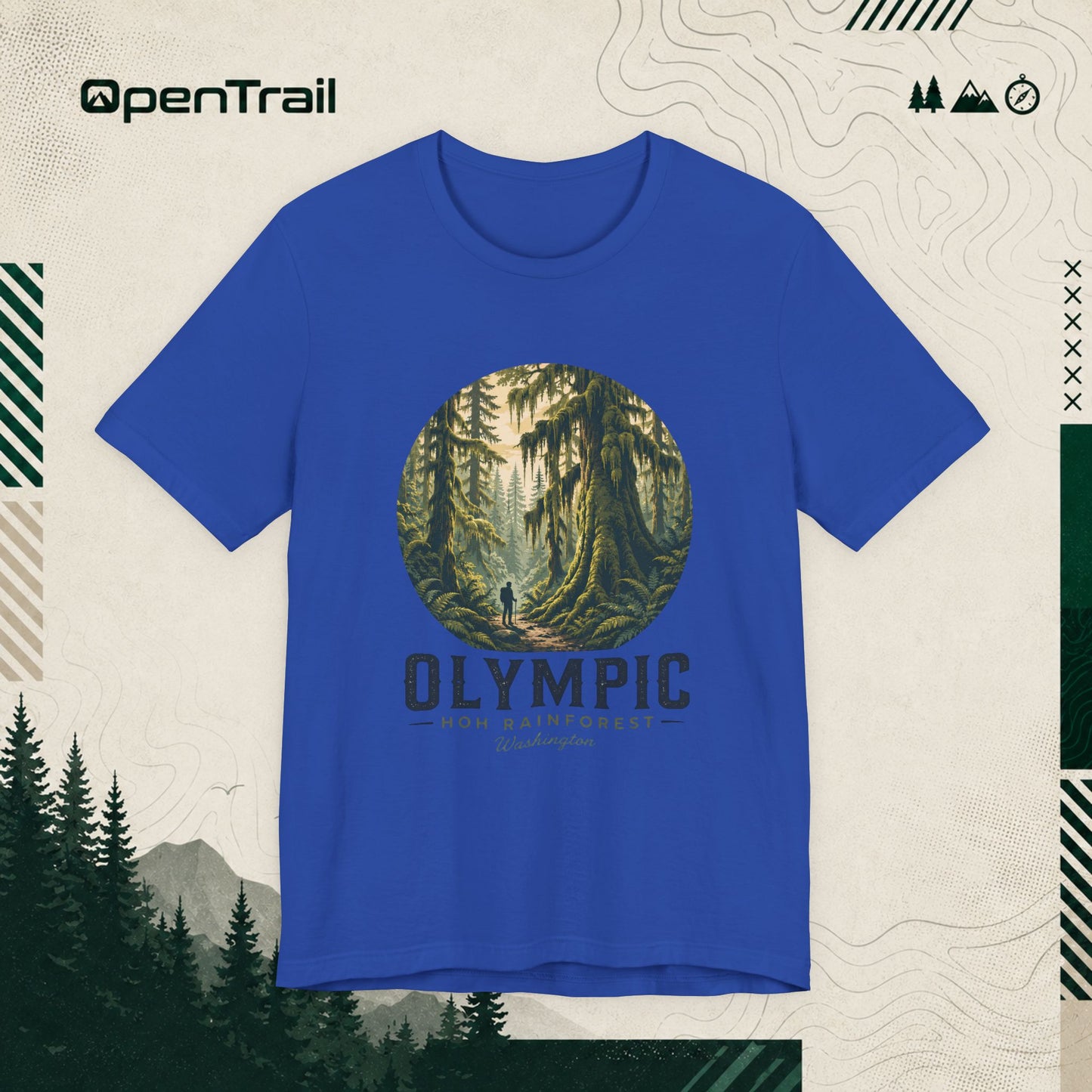 Olympic Shirt, Vintage National Park T-Shirt