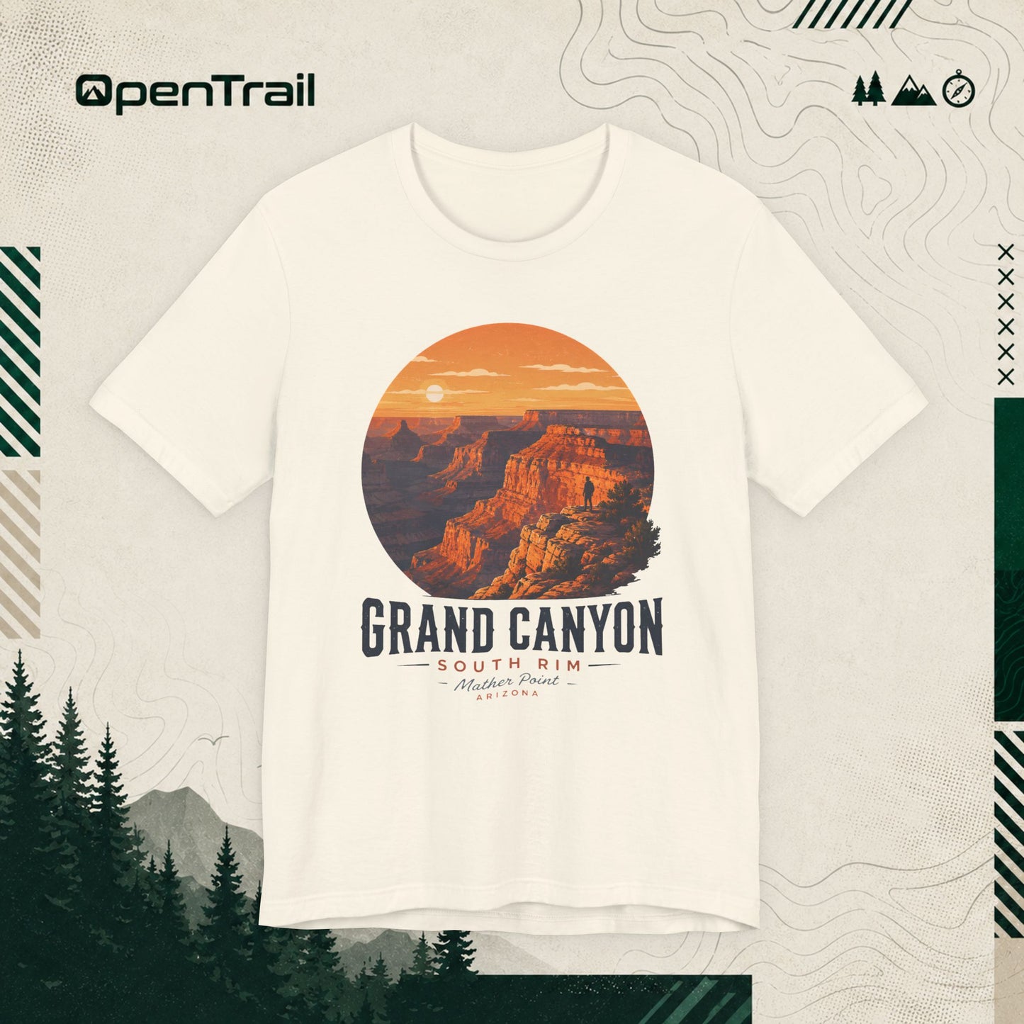 Grand Canyon Shirt, Mather Point National Park T-Shirt