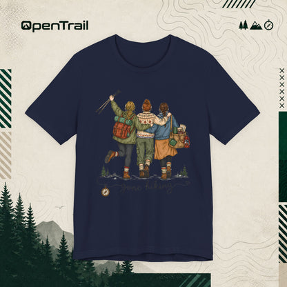 Gone Hiking Shirt, Women Outdoor Adventure T-Shirt