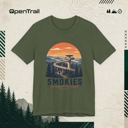 Smokies Shirt, Vintage National Park T-Shirt