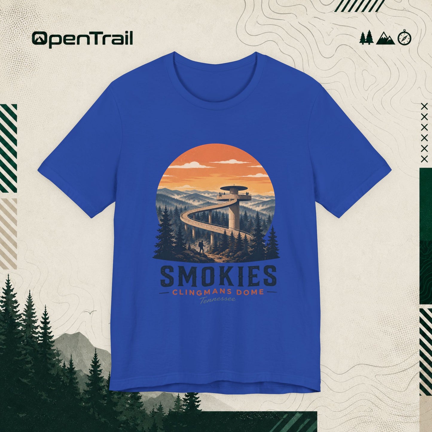 Smokies Shirt, Vintage National Park T-Shirt